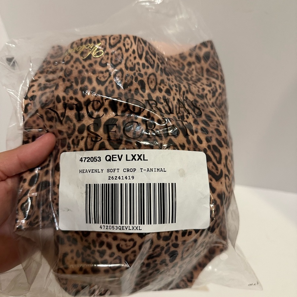 Victoria's Secret Animal Print Crop